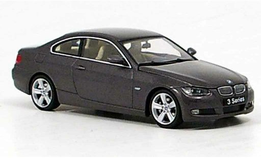 Bmw 330 coupe 1/43 Autoart E92 antraciet 2007 modelauto