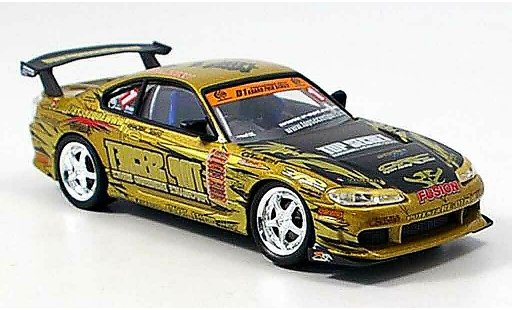Nissan Silvia S15 1/43 Aoshima Top Secret 2004 modelauto