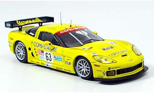 Chevrolet Corvette course 1/43 IXO C6 R No.63 Le Mans 2006 modelauto