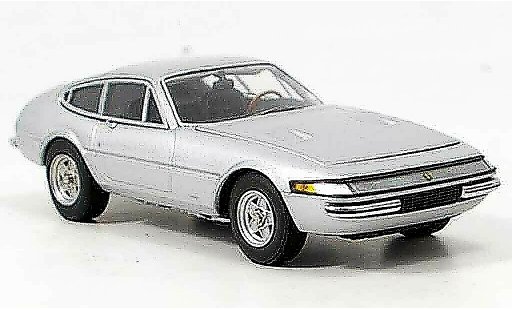 Ferrari 365 GTB/4 1/43 Kyosho daytona grijs metallic modelauto