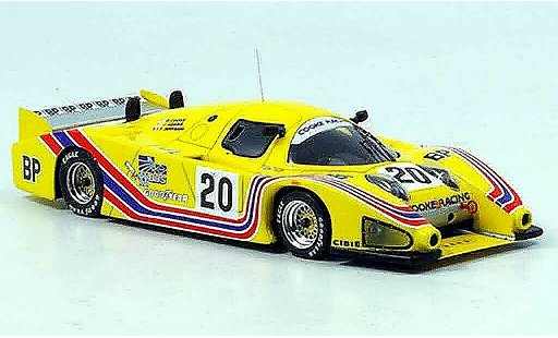 Lola T610 Base 1/43 Bizarre No.20 Le Mans 1983 modelauto