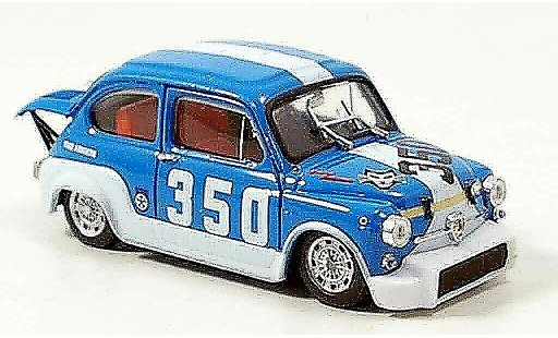 Fiat Abarth 1000 Berlina Corsa 1/43 Brumm . No.350 Bondone 1971 modelauto