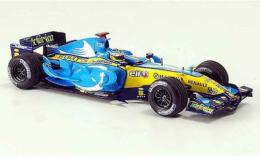 Renault F1 2006 1/43 Minichamps team r26 alonso gp frankreich modelauto