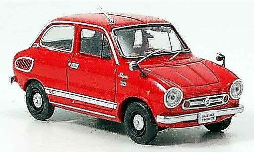 Suzuki Fronte SS 1/43 Ebbro rood 1968 modelauto