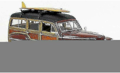 Ford Woody Woody Wagon 1/18 Yat Ming bruin 1948 modelauto
