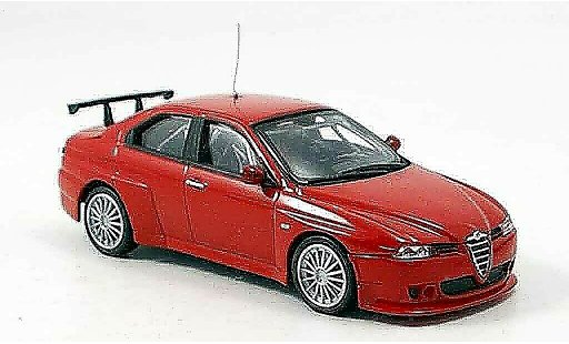 Alfa Romeo 156 gta 1/43 M4 WTCC prova rood 2006 modelauto