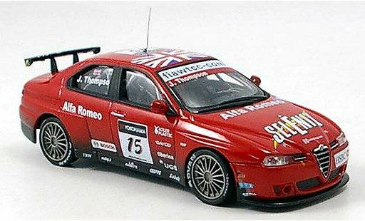 Alfa Romeo 156 gta 1/43 M4 WTCC No. 15 J. Thompson WTCC 2007 modelauto