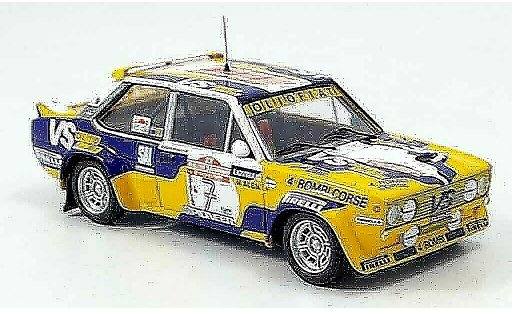 Fiat 131 Abarth 1/43 Trofeu Kivimaki Rally San Remo 1980 modelauto