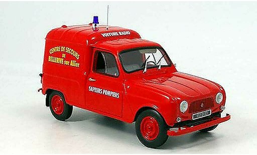 Renault 4 F4 1/18 Norev F pompier frankreich 1965 modelauto