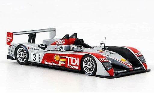 Audi R10 course 1/43 Minichamps 2007 Sport Le Mans 2007 modelauto