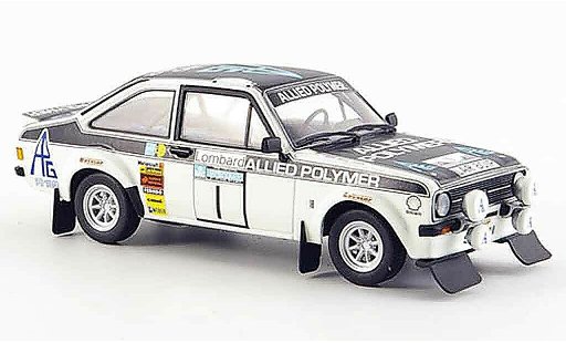 Ford Escort RS 1800 1/43 Minichamps winnaar RAC Rally 1975 MK2 modelauto