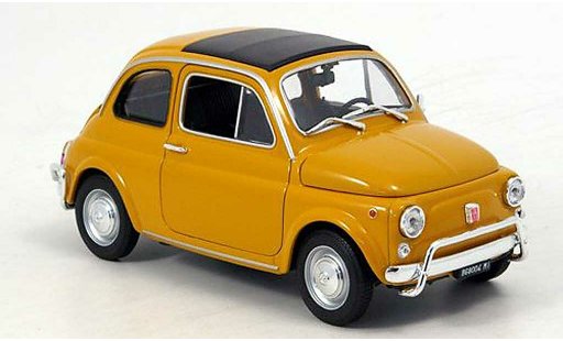 Fiat 500 Nuova 1/18 Welly ocker 1957 modelauto
