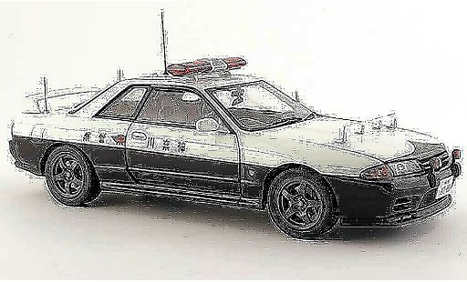 Nissan Skyline R32 1/18 Autoart gtr politie modelauto