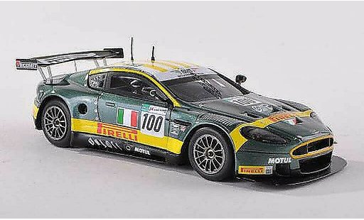 Aston Martin DBR9 gt1 1/43 Spark AMR BMS No.100 24h Le Mans 2007 Babini/Davies/Malucelli modelauto