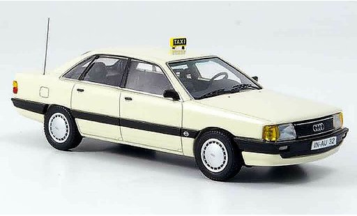 Audi 100 taxi 1/43 Neo (Typ44) Duitsland 1982 modelauto