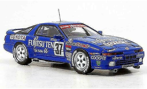 Toyota Supra Super GT 1/43 Ebbro fujitsu blue no.37 modelauto
