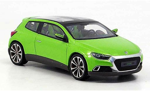 Volkswagen Scirocco Base 1/43 Norev iroc groen (1. scirocco iii studie) 2006 modelauto