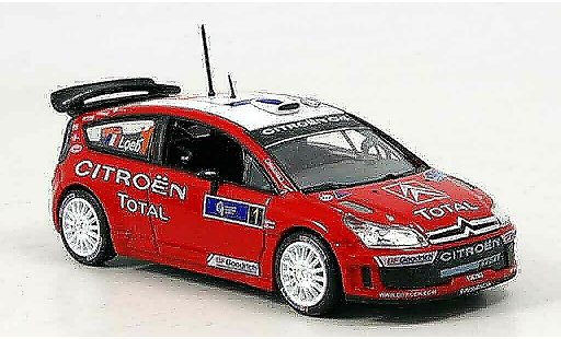 Citroen C4 WRC 2007 1/43 Norev tour de course loeb elena modelauto