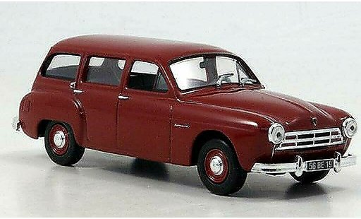 Renault Fregate Base 1/43 Norev rood 1956 modelauto