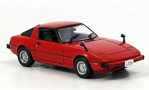 Mazda RX7 1978 1/43 Norev Savanna rood modelauto
