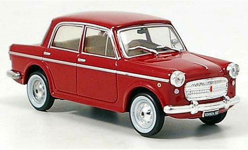 Fiat 1100 Berlina 1/43 Starline Special dk. rood 1966 modelauto