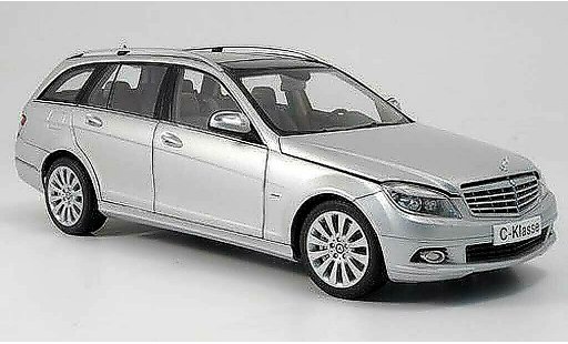 Mercedes Classe C T-Modell 1/18 Autoart stationwagen grijs elegance modelauto