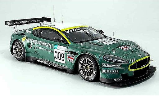 Aston Martin DBR9 gt1 1/18 Autoart no.009 klassenwinnaar le mans 2007 modelauto