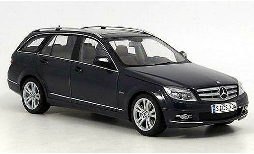 Mercedes Classe C T-Modell 1/18 Autoart (S204) grijs Avantgarde modelauto