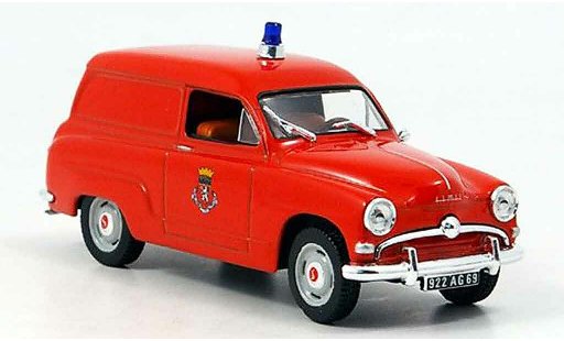 Simca Aronde Fourgonnette Pompiers 1/43 Norev lieferwagen brandweer modelauto