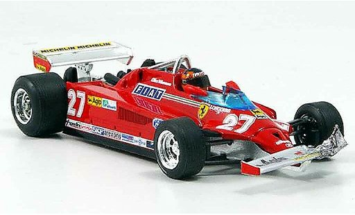 Ferrari 126 CK 1/43 Brumm turbo villeneuve runde 39 54 gp kanada modelauto