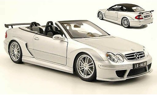 Mercedes C DTM 1/18 Kyosho K amg cabrio grijs metallic modelauto