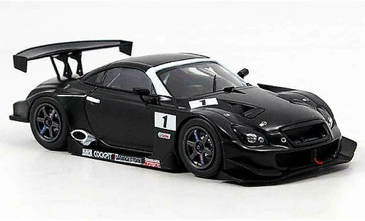 Lexus SC 430 1/43 Ebbro Test Car No.1 zwart 2006 modelauto