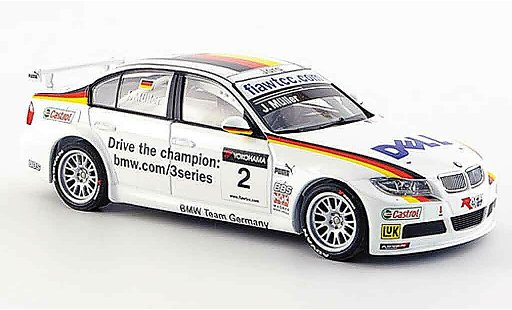 Bmw 320 WTCC 1/43 Minichamps Muller Team Germany 2007 modelauto
