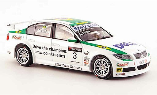 Bmw 320 WTCC 1/43 Minichamps Farfus Team Germany 2007 modelauto