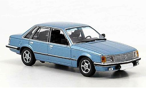 Opel Senator A1 1/43 Minichamps blauw 1980 modelauto