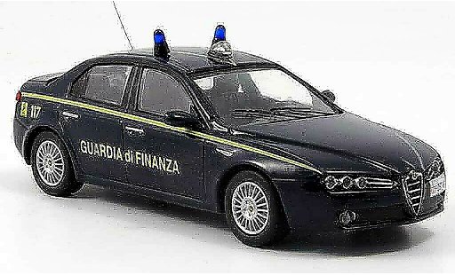 Alfa Romeo 159 polizia 1/43 M4 guardia di finanza 2007 modelauto