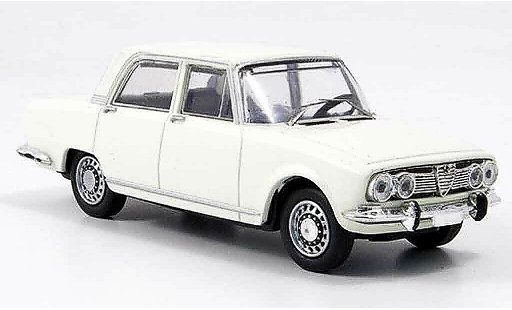 Alfa Romeo 1750 gtv 1/43 M4 wit 1968 modelauto