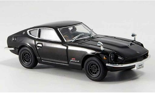 Nissan Fairlady Z S30 1/43 Norev zwart 1969 modelauto