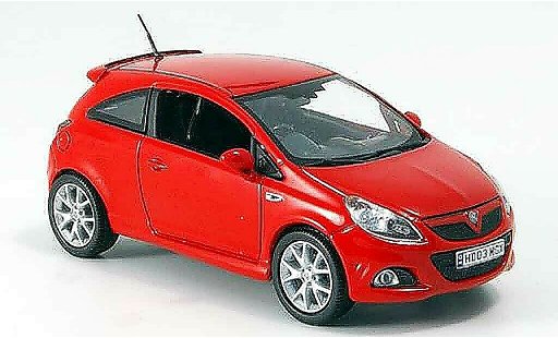 Opel Corsa OPC/VXR 1/43 Norev VXR rood 2007 modelauto