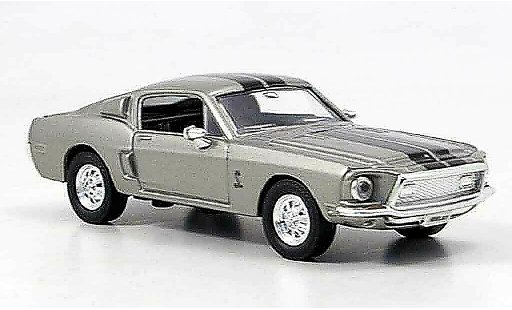 Shelby GT 500 Base 1/43 Yat Ming KR grijs zwart modelauto