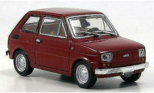 Fiat 126 Berlina 1/43 Starline dk. rood 1972 modelauto