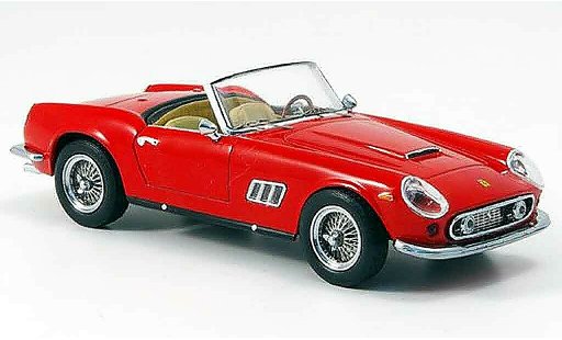 Ferrari 250 GT California 1/43 IXO rood 1957 modelauto