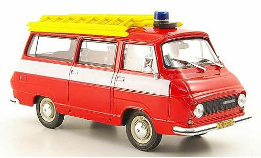 Skoda 1203 Feuerwehr 1/43 Abrex pompier modelauto