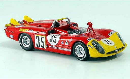 Alfa Romeo 33.3 spyder 1/43 M4 1970 No.35 Stommelen/Galli 24h Le Mans modelauto