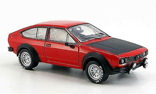 Alfa Romeo Alfetta gtv 2.0 turbodelta 1/43 M4 V rood 1976 modelauto