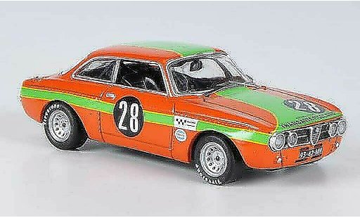 Alfa Romeo Giulia GT Am 1/43 M4 Zandvoort Slotemaker 1970 modelauto