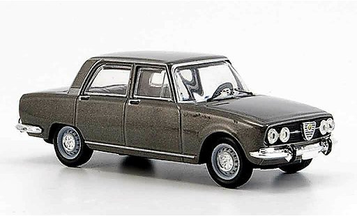 Alfa Romeo 2000 berlina 1/43 M4 1971 sedan grijs 1971 modelauto