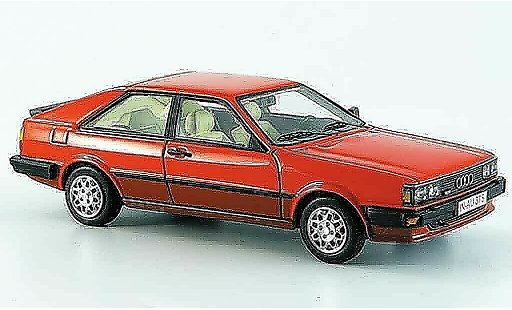 Audi Coupe GT coupe 1/43 Neo rood 1981 modelauto