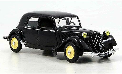 Citroen Traction 11 1/43 Eagle b zwart 1950 modelauto