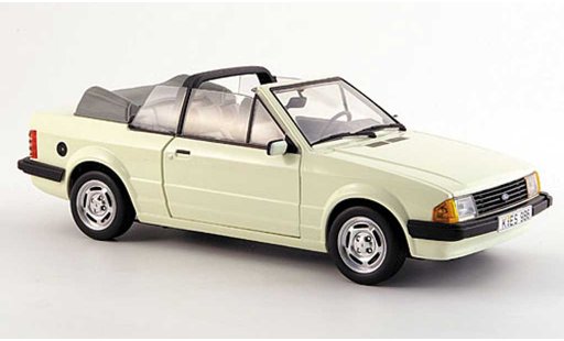 Ford Escort GL 1/18 Sun Star cabriolet cremewit 1984 modelauto